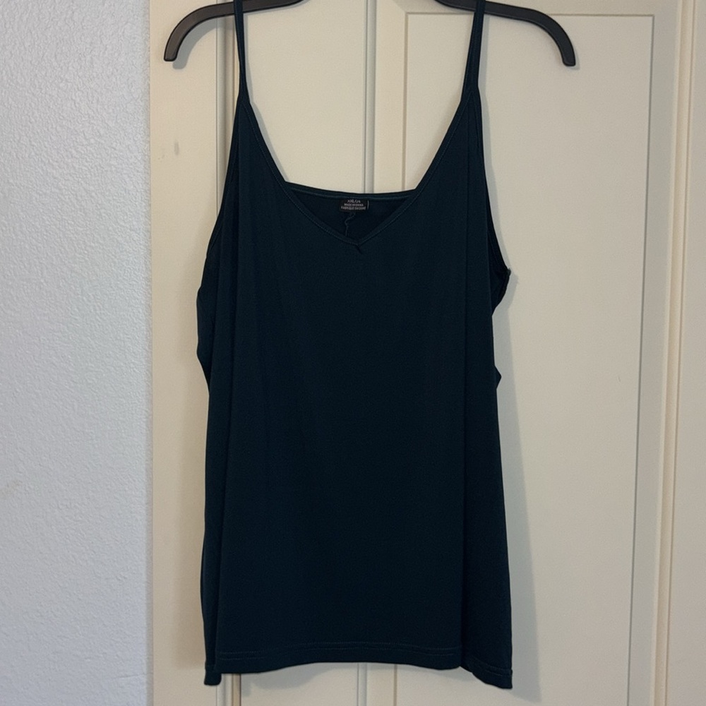 City Chic wrap tunic blue green bell sleeve XXL 24 - Picture 10 of 11